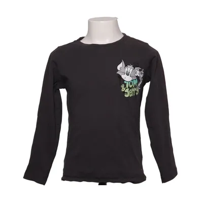 T-shirt à manches longues (Gris) de Tom and Jerry Coton