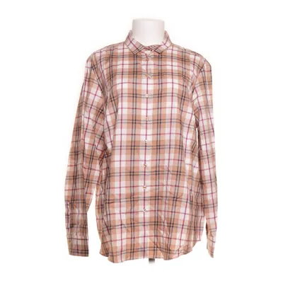 Shirt (Beige, Meerkleurig) van Eterna Katoen, Lyocell