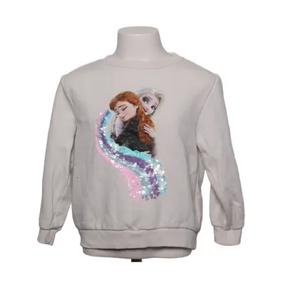 Collegetröja (Vit, Flerfärgad) från H&M Kids x Disney Bomull, Polyester, Elastan