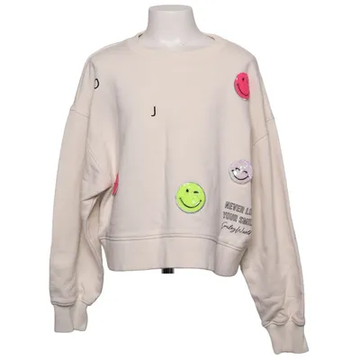 Sweatshirt (Beige) from Zara Cotton