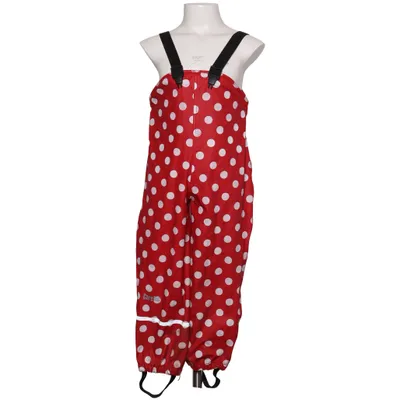 Rain pants (Red, White) from Caretec Polyester, Polyurethane