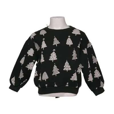 Sweatshirt (Groen, Wit) van Zara Katoen, Polyester