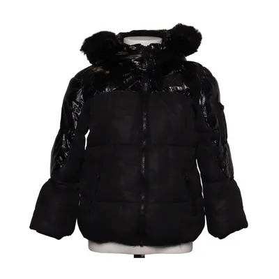 Winter jacket (Black) from River Island Faux fur, Polyester