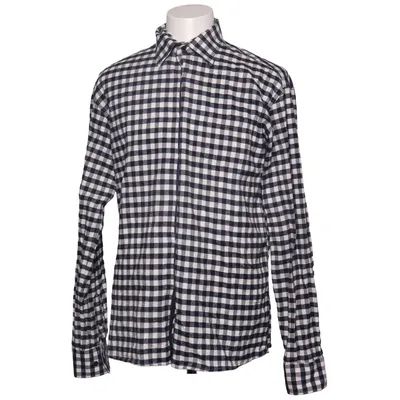 Flanellen overhemd (Blauw, Wit) van Kayhan Katoen, Polyester