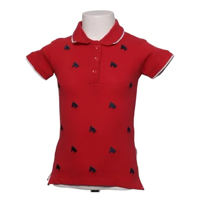 Polo shirt (Red) from Salt and Pepper Cotton, Elastane