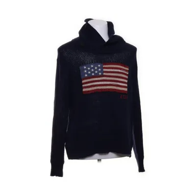 Sweater (Blå, Rød, Hvid) fra Polo Ralph Lauren Bomuld, Silke