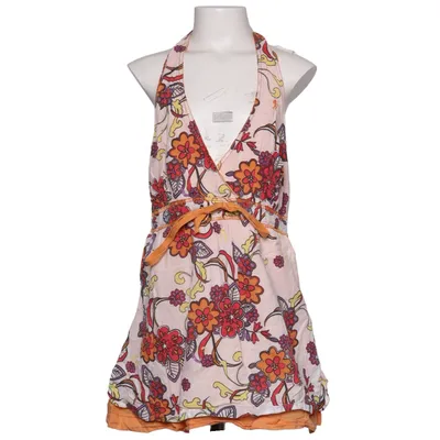 Halter neck top (Beige, Orange, Multicolored) from EDC by ESPRIT