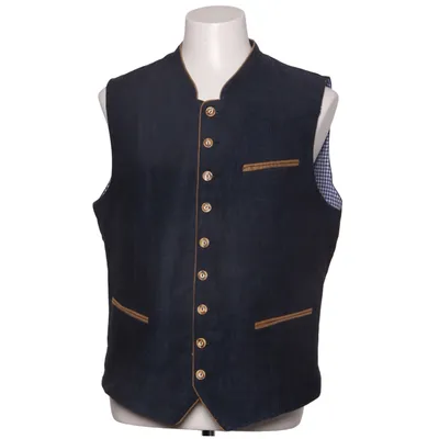 Ytterväst (Blå) från Country Maddox Linne, Polyester