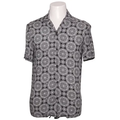 Chemise à manches courtes (Noir, Blanc, Multicolore) de Burton Menswear Viscose