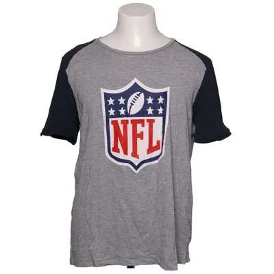 T-shirt (Grå, Blå, Flerfärgad) från NFL Bomull, Viskos