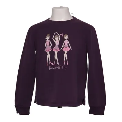 Sweatshirt (Purple) from Salt and Pepper Cotton, Elastane