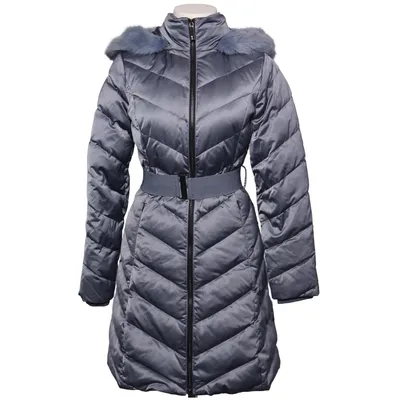 Dunfrakke (Blå) fra Ted Baker Dun, Elastan, Fjer, Polyester