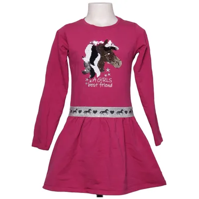 Klänning (Rosa) från Salt and Pepper by Kids Park Bomull, Elastan