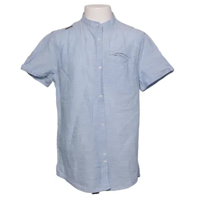 Short sleeve shirt (Blue) from Nukutavake Cotton
