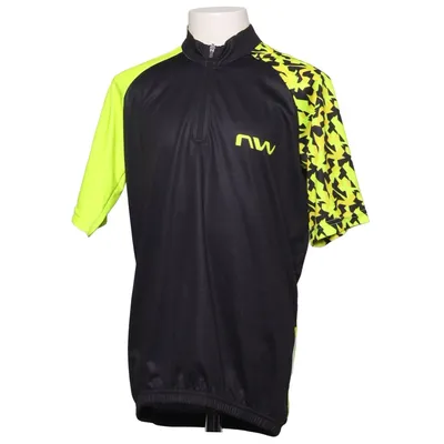 Maillot de vélo (Noir, Jaune, Multicolore) de Northwave Polyester