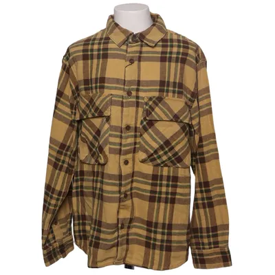 Flannel shirt (Brown, Green) from Zara Cotton