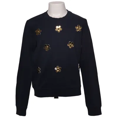 Collegetröja (Blå, Guldfärgad) från Little Marc Jacobs Bomull, Elastan, Polyester