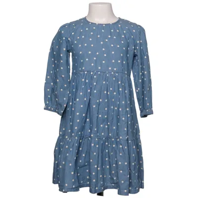 Denim jurk (Blauw, Wit) van Topolino Katoen