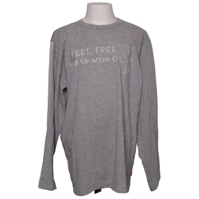 Long sleeve T-shirt (Gray) from CFL Cotton, Polyester