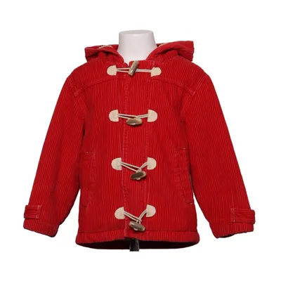 Dufflecoat (Rød) fra Hanna Andersson Akryl, Bomuld, Polyester