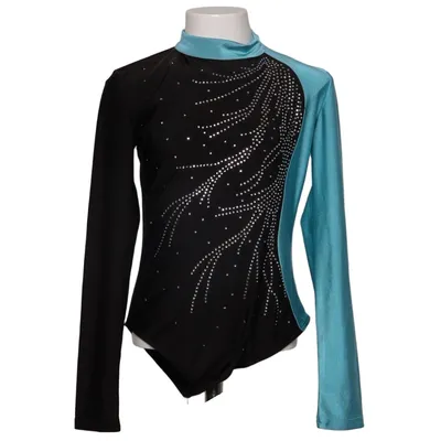 Gymnastikanzug (Schwarz, Blau) von Iefiel