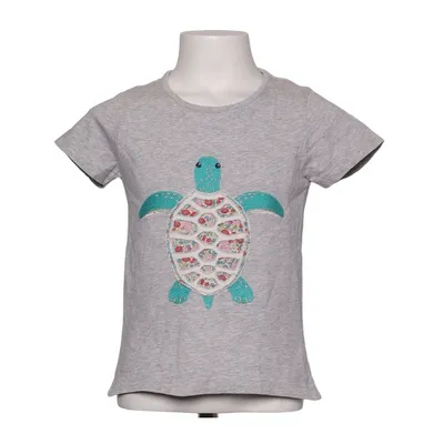 T-shirt (Gray, Multicolored) from Mini Boden Cotton