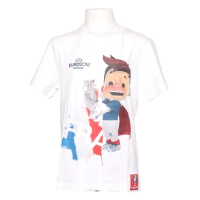 T-shirt (Blanc, Bleu, Rouge) de Uefa Coton