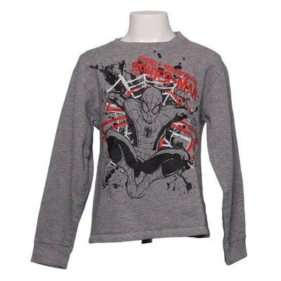 T-shirt à manches longues (Gris) de Spiderman Coton, Polyester
