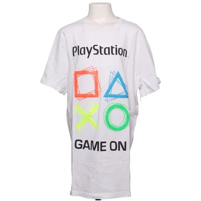 T-shirt (White, Multicolored) from Playstation Cotton