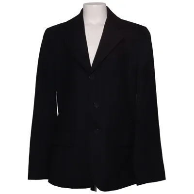 Blazer (Black) from Armani Junior Polyester, Wool