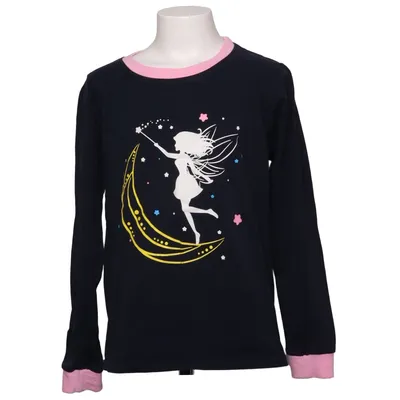 T-shirt à manches longues (Bleu, Rose, Blanc) de Sophie B Coton