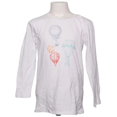 Langærmet t-shirt (Hvid, Flerfarvet) fra Linvosges Bomuld