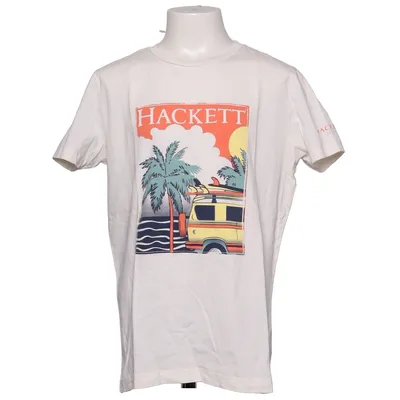 T-shirt (White, Multicolored) from Hackett London Cotton