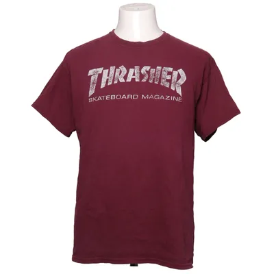 T-shirt (Purple) from Thrasher Cotton