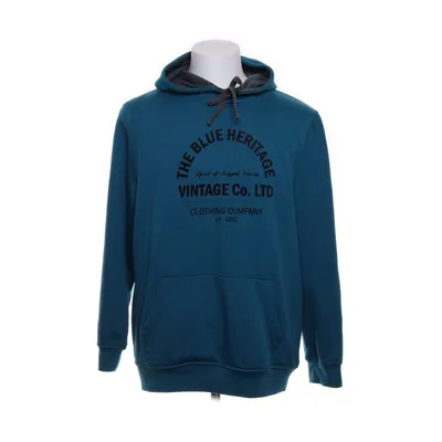 Sweat à capuche (Bleu, Gris) de Reward Coton, Polyester