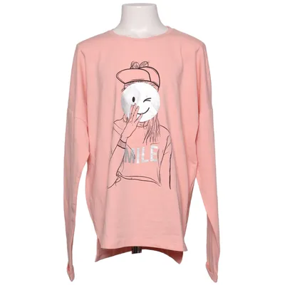 Långärmad t-shirt (Rosa) från Coccodrillo Bomull, Elastan