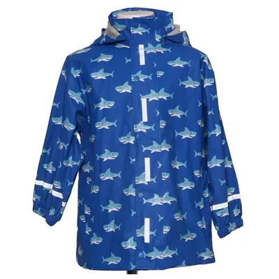 Rain jacket (Blue) from Playshoes Polyester