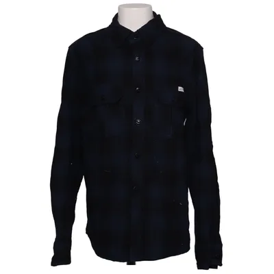 Flannel shirt (Blue, Black) from Dognose Cotton, Elastane