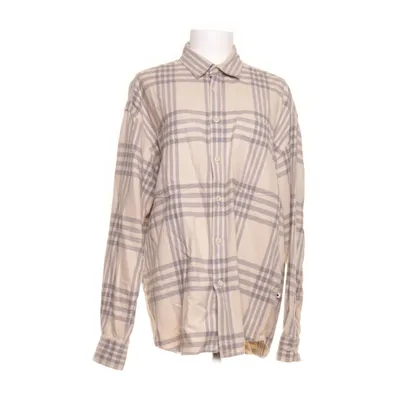 Flanellen overhemd (Beige, Blauw) van NN07 Katoen