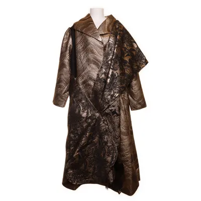 Dress (Gray) from H&M Studio Cupro, Elastane, Viscose