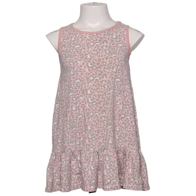 Dress (Pink, Gray, White) from Happy Girls Cotton, Elastane