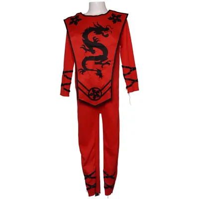 Maskeradkläder (Röd, Svart) Polyester