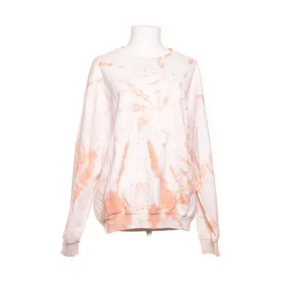 Collegetröja (Vit, Orange) från Gildan