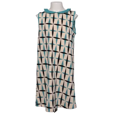 Jurk (Beige, Blauw, Zwart) van Petit Louie Elastaan, Polyester