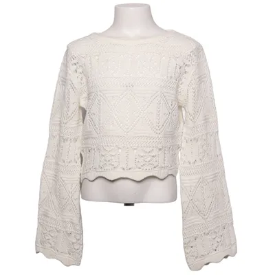 Tröja (Vit) från H&M Akryl, Bomull