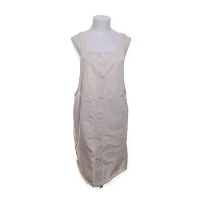 Hängselklänning (Beige) från Tom Tailor Denim Bomull