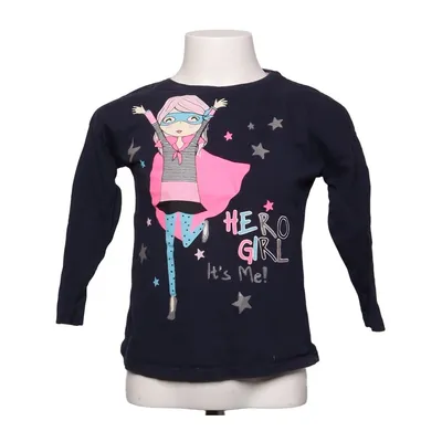 Långärmad t-shirt (Blå) från Girls Bomull