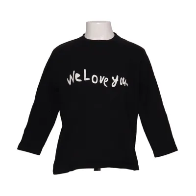 Langærmet t-shirt (Sort) fra Beau Loves Bomuld