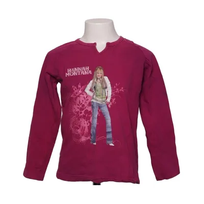Langærmet t-shirt (Lilla) fra Hannah Montana Bomuld