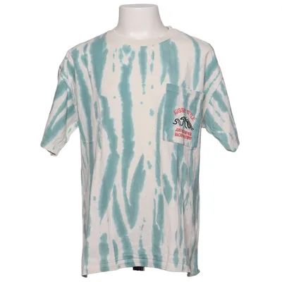 T-shirt (White, Green, Blue) from Zara